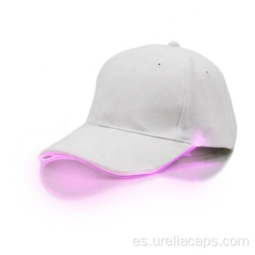 Sombrero colorido luces LED